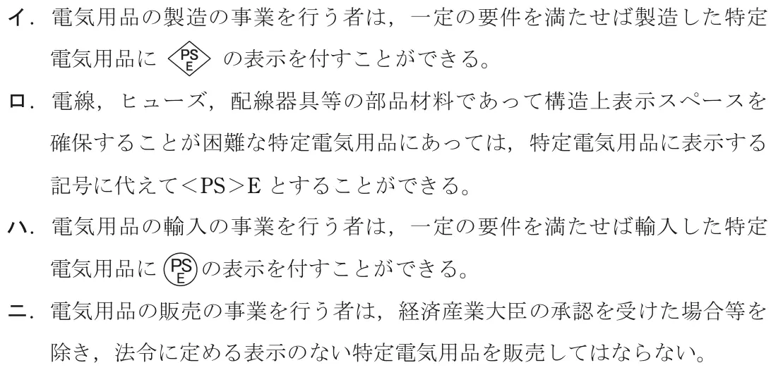 令和6年度上期 問29 選択肢の図