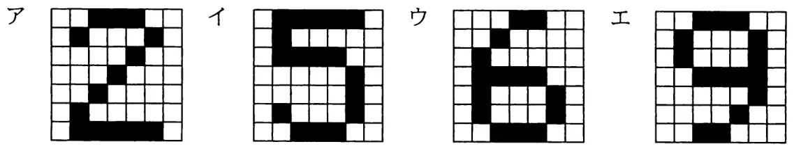 平成23年度秋期 問89 選択肢の図